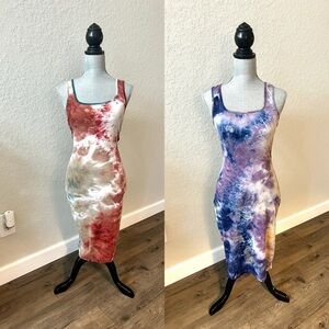 Set of Two Tie Dye Dresses